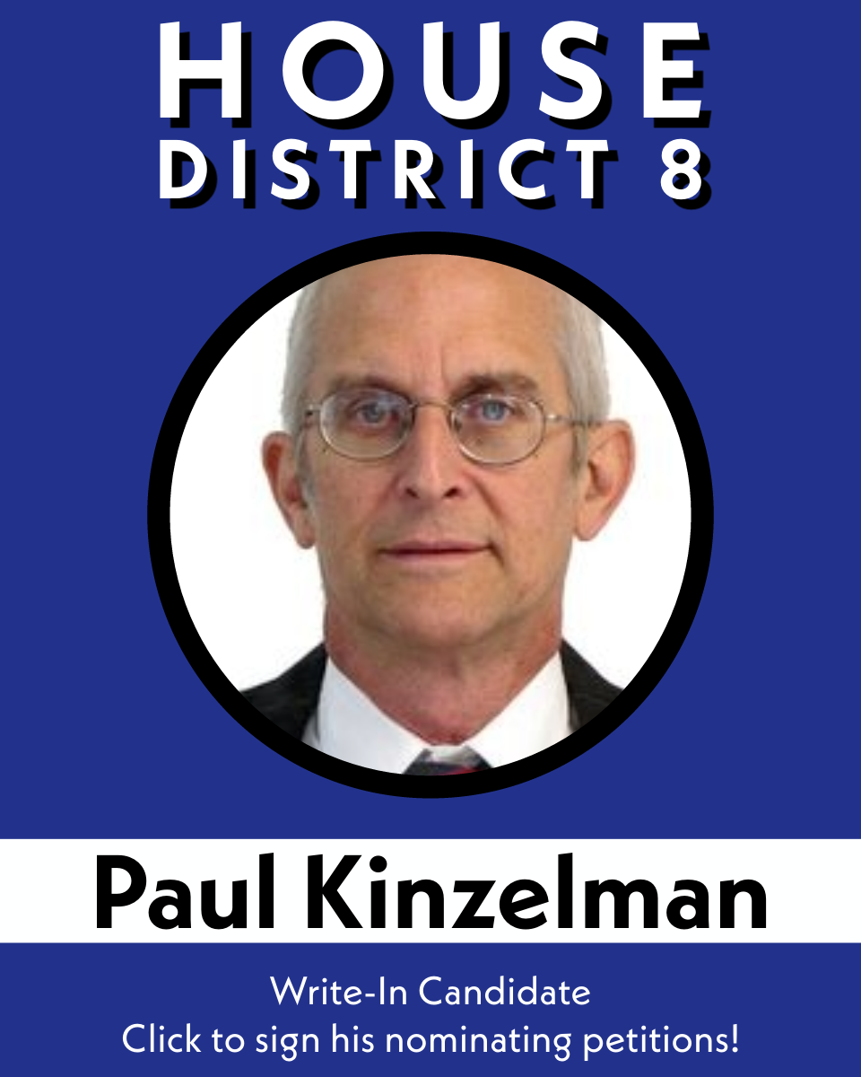 Paul Kinzelman - Write In HD8 - Democratic Party of Valencia County