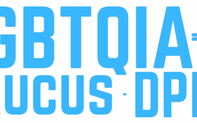 LGBTQIA+ Caucus Booth at the NM State Fair