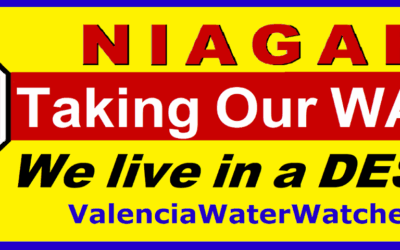Asking you to join VWW’s formal protest of Niagara’s request for MORE WATER