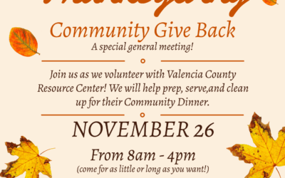 Thanksgiving Community Give Back