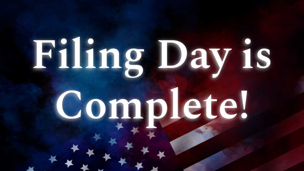Filing Day is Complete! - Democratic Party of Valencia County