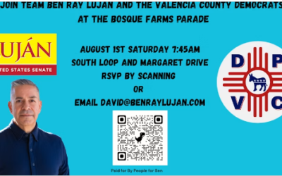 Join Team Ben Ray Lujan and DPVC at the Bosque farms parade!