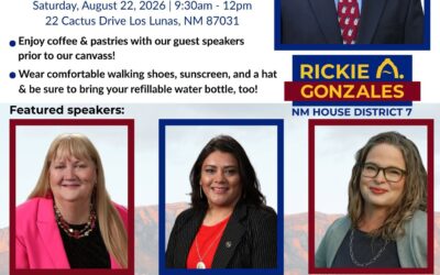 Rickie A. Gonzales Canvassing Kickoff!